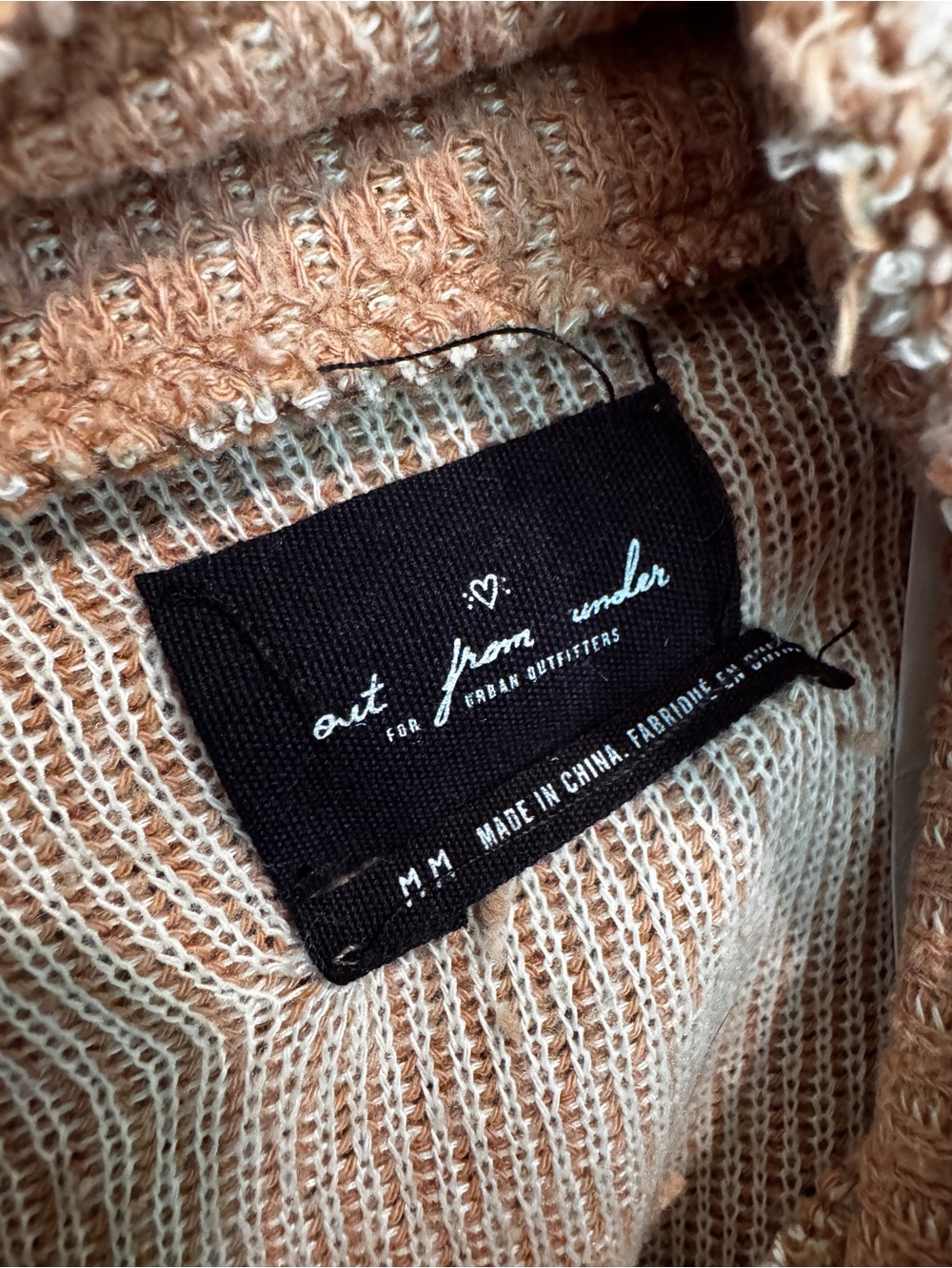 Urban Outfitters Cropped Cowl Neck Sweater - Taupe - Picture 4 of 9